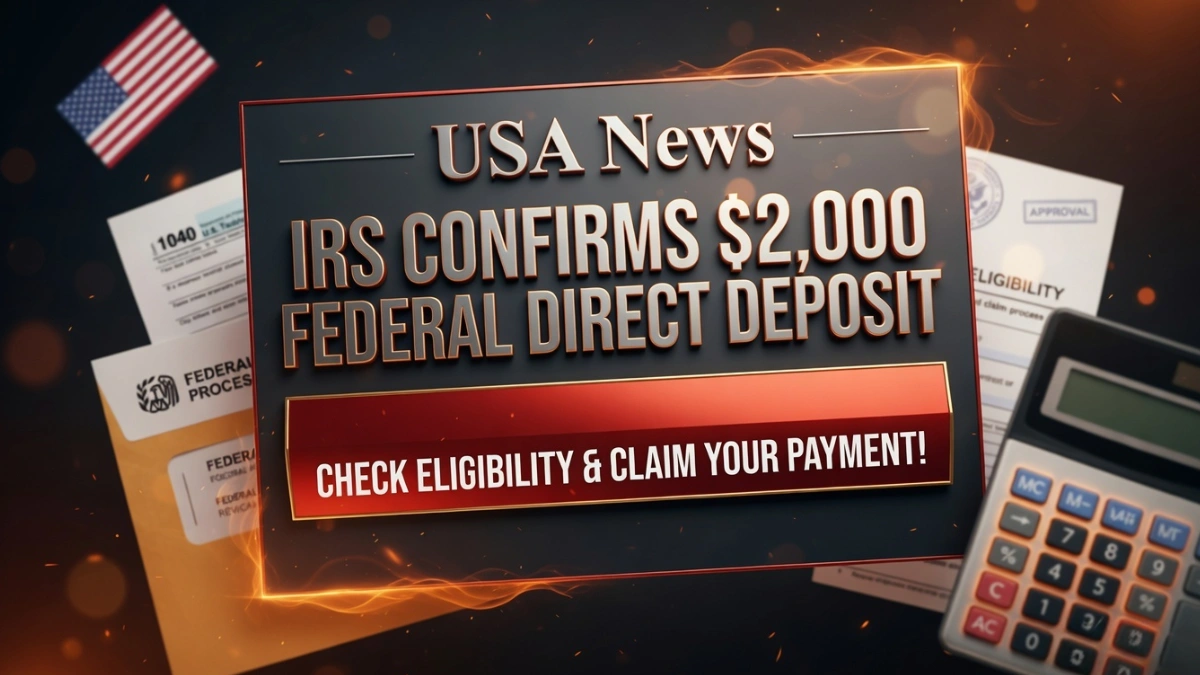 IRS $2000 Direct Deposit Claim 2026