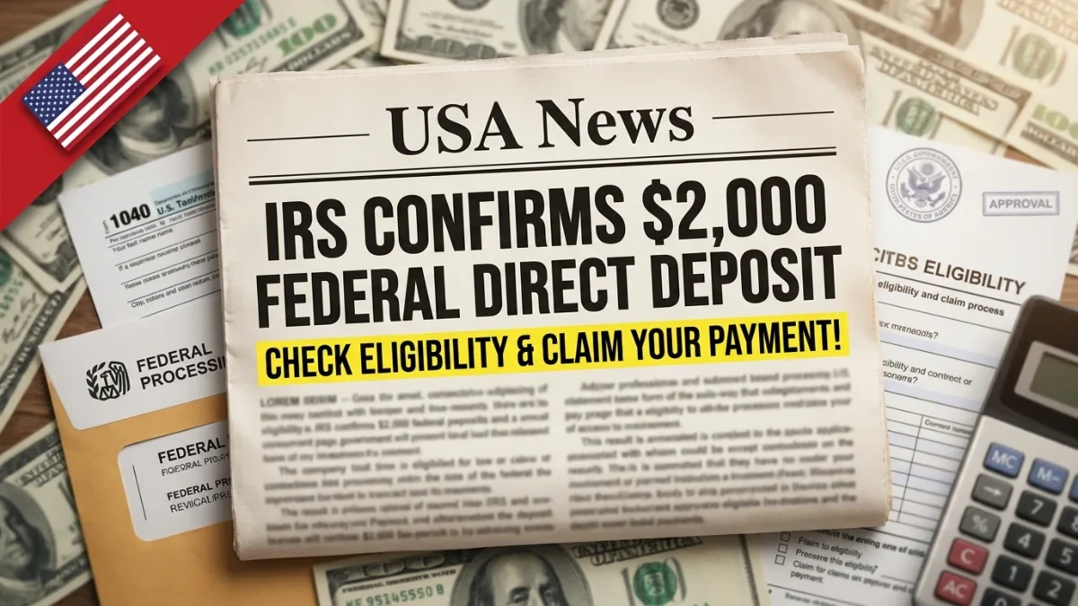 IRS $2000 payment truth