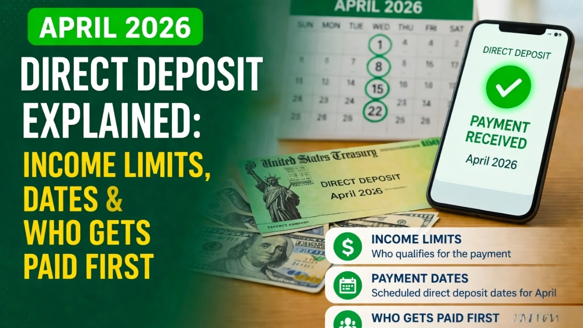 april 2026 direct deposit